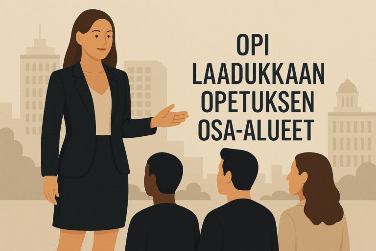 Pedagogiikan perusteet kouluttajille